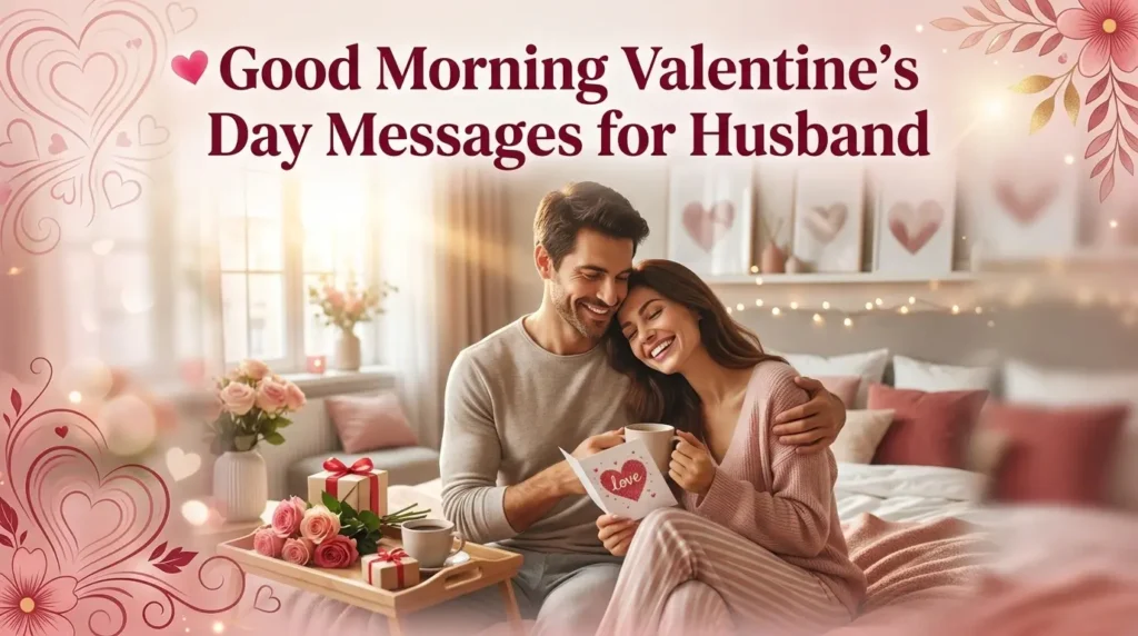💗 Good Morning Valentine’s Day Messages for Husband