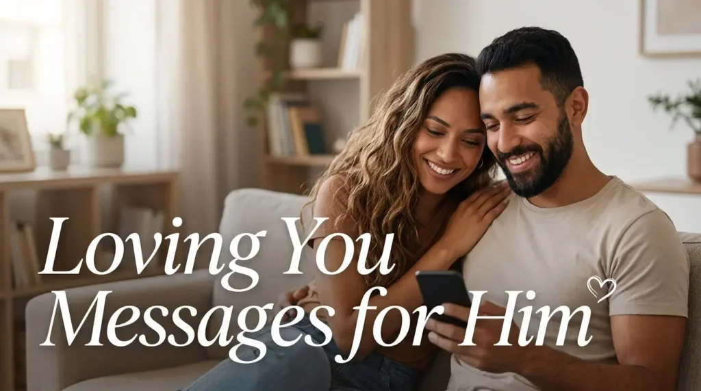 Loving You Messages for Him