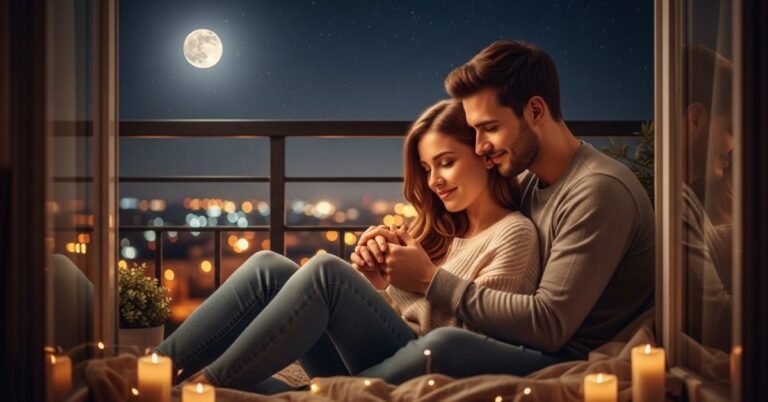 Romantic goodnight messages for her