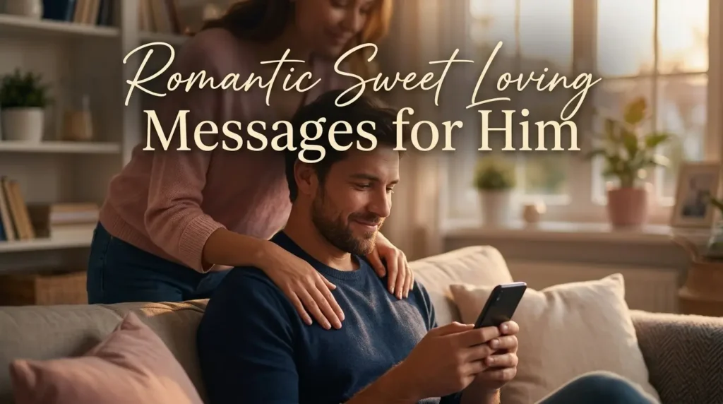 Romantic Sweet Loving Messages for Him