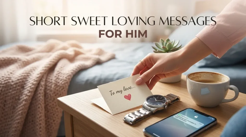 Short Sweet Loving Messages for Him