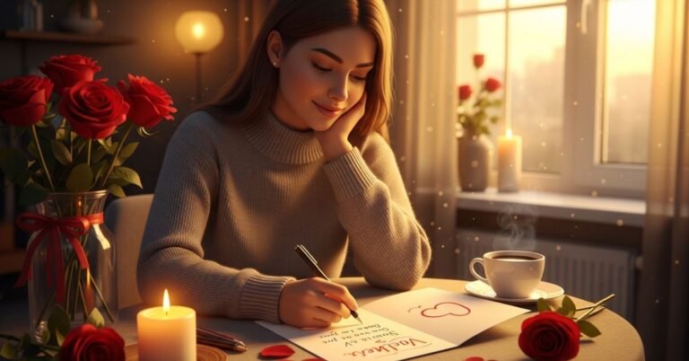 Valentines card messages for him