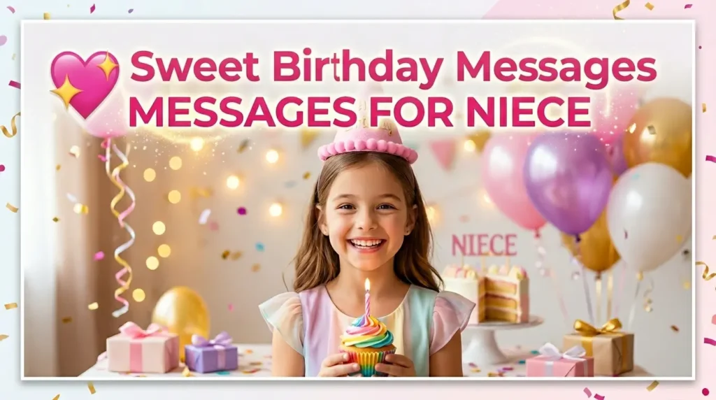 💝 Heartfelt Birthday Messages for Niece