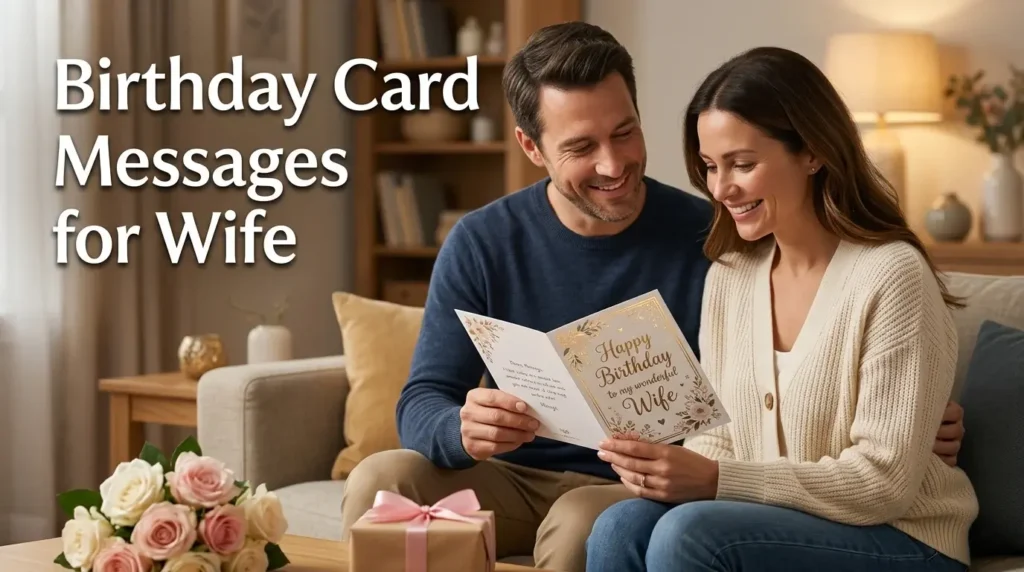 Birthday Card Messages for Wife