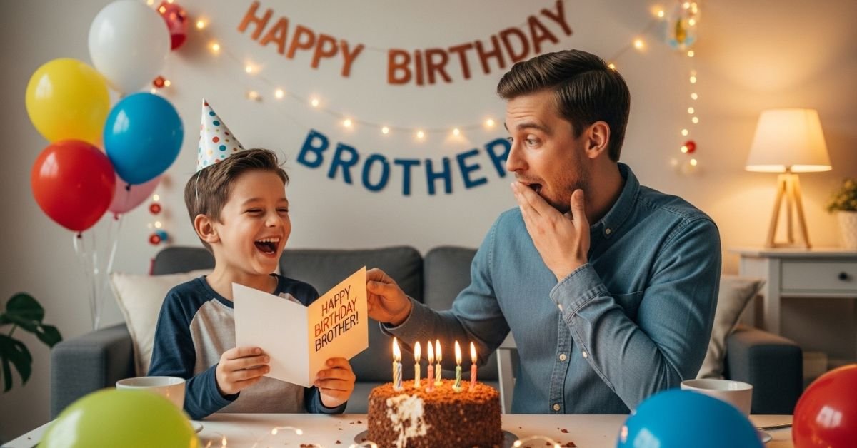 funny birthday messages for brother