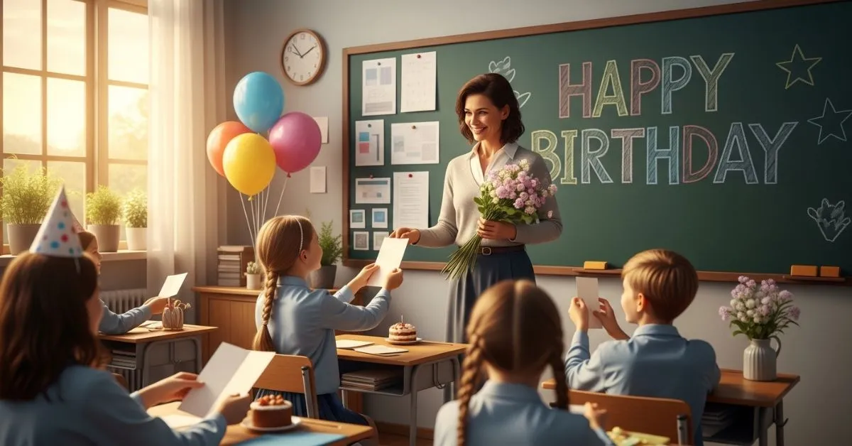 Happy birthday messages for teacher