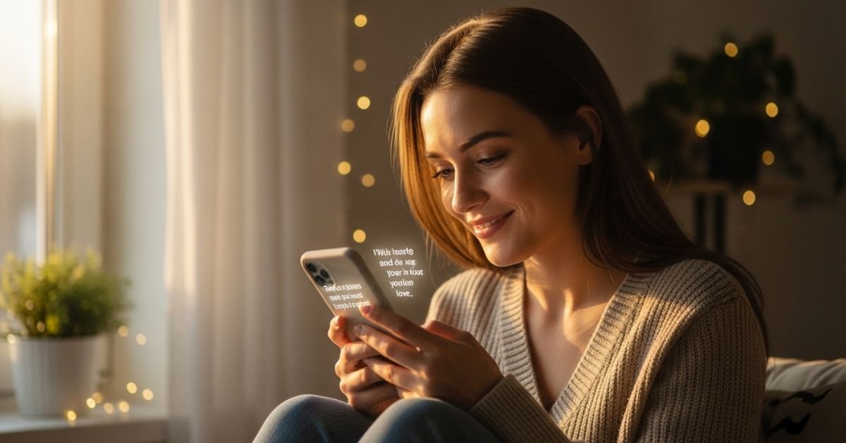 Positive messages for her
