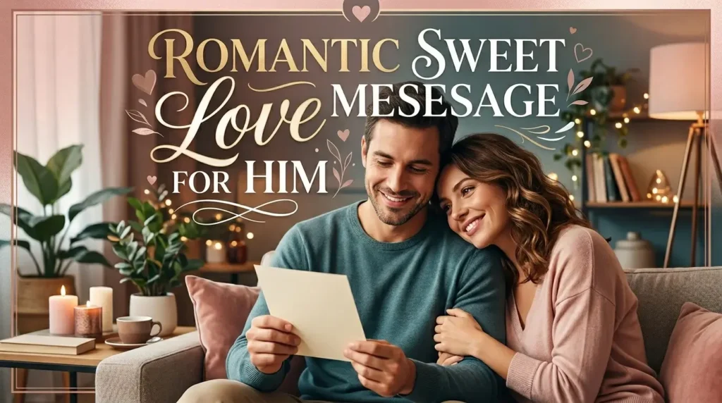 Romantic Sweet Love Message for Him