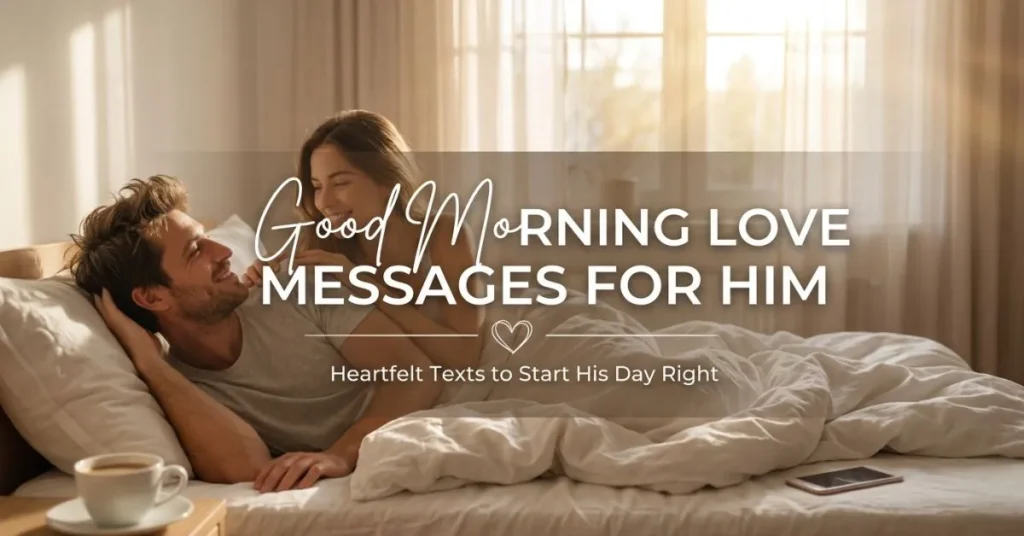 Good Morning Love Messages for Him