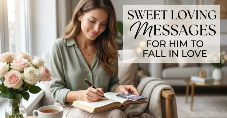 sweet loving messages for him to fall in love