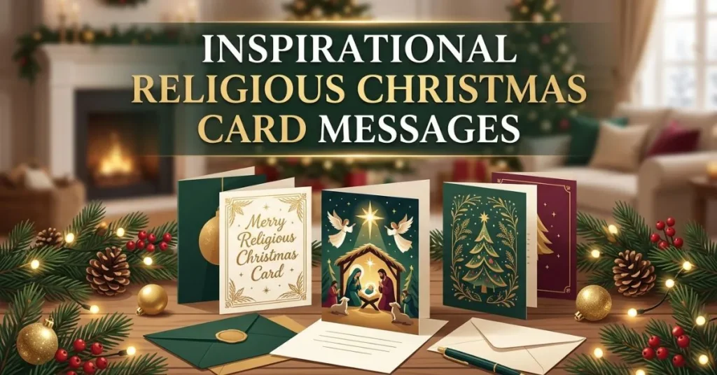 Inspirational Religious Christmas Card Messages