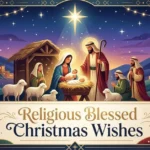 Religious blessed Christmas wishes
