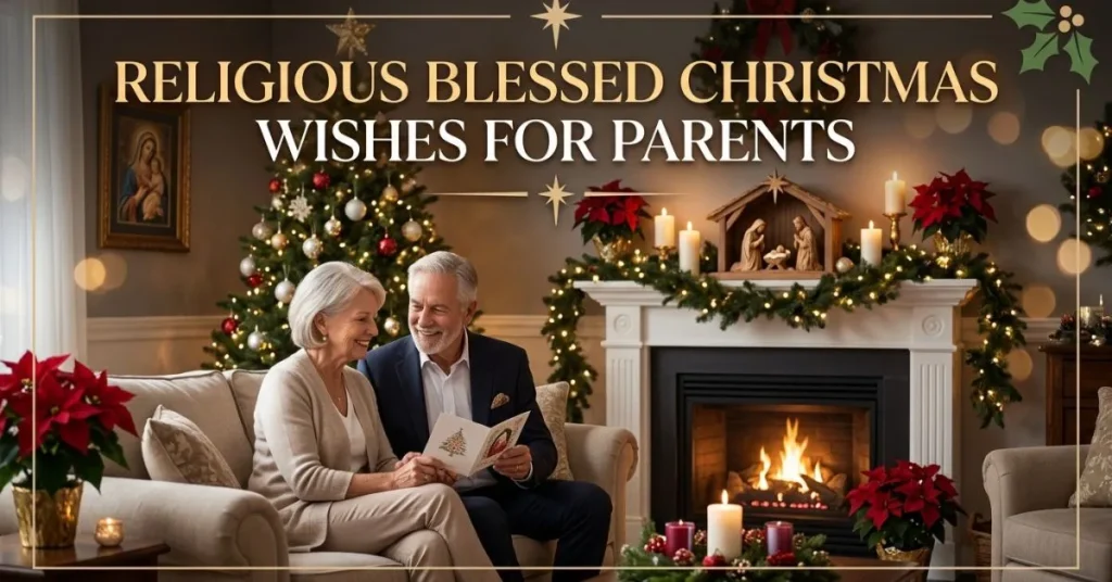 Religious Blessed Christmas Wishes for Parents