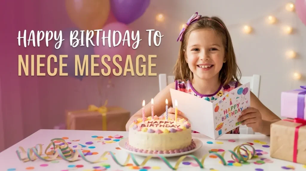 Sweet Happy Birthday Messages for Your Niece