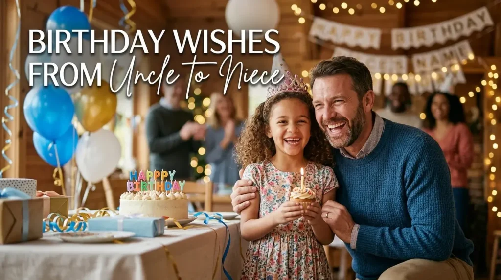 Birthday Wishes from Uncle to Niece