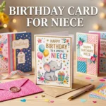 Birthday card for niece