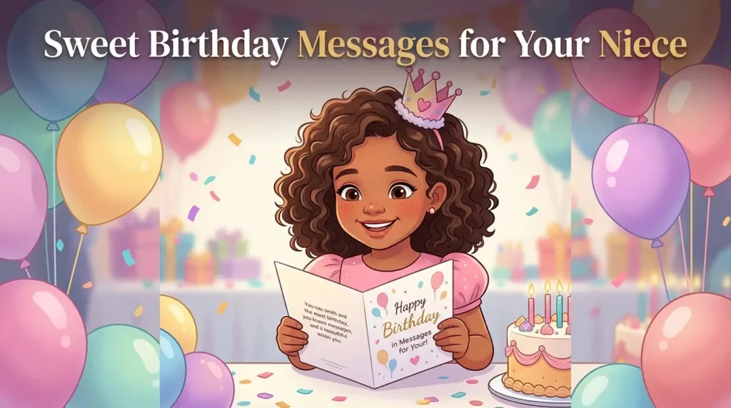 Sweet Birthday Messages for Your Niece