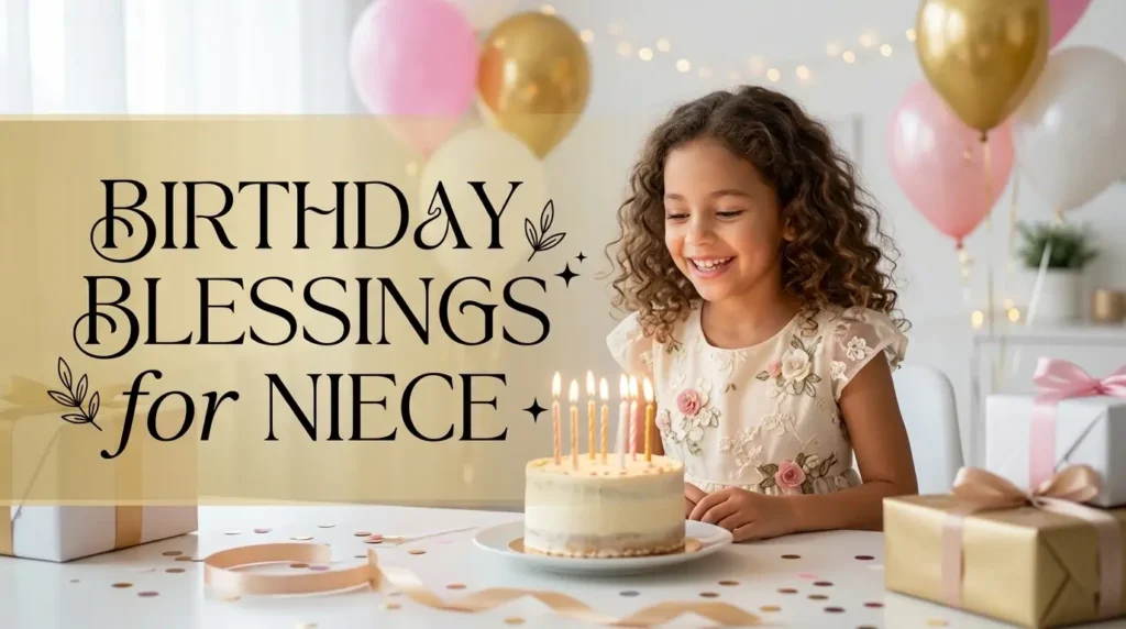 Birthday Blessings for Niece