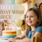 Heartfelt birthday wish for niece