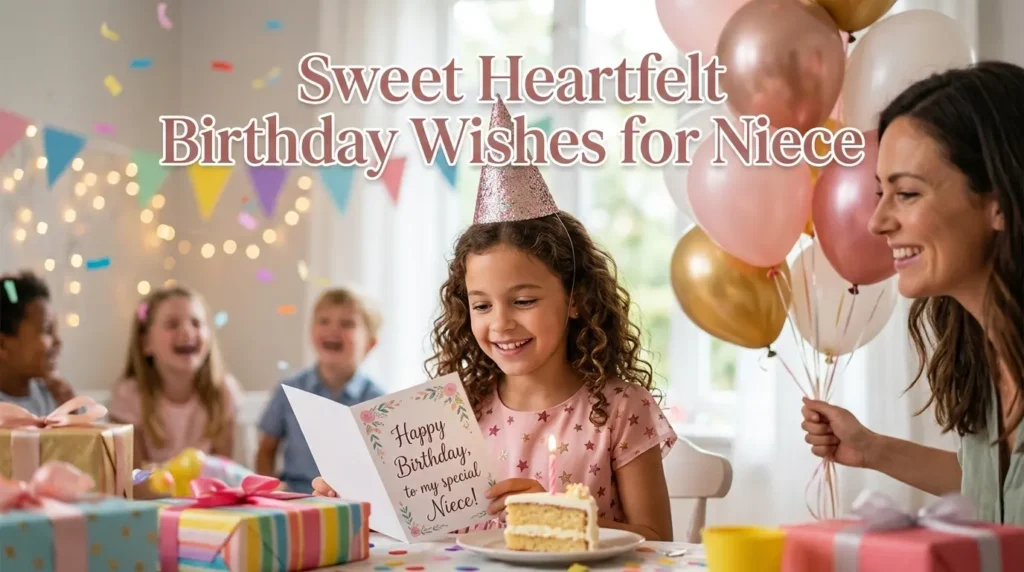Sweet Heartfelt Birthday Wishes for Niece