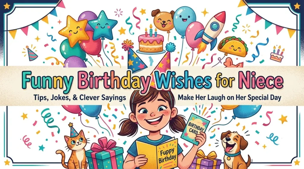 Funny Birthday Wishes for Niece