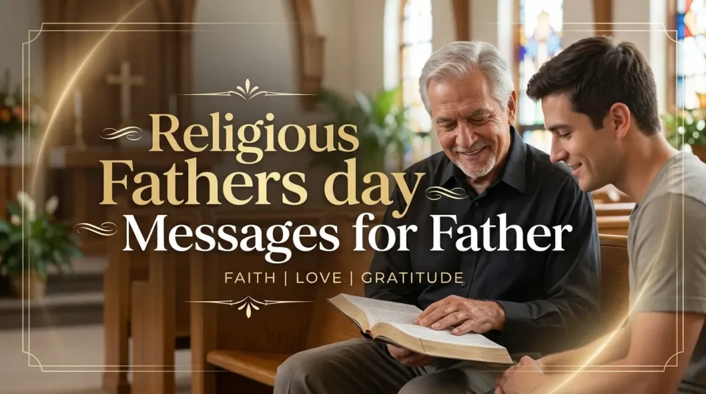 Religious Fathers day Messages for Father
