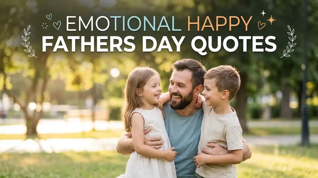 Emotional Happy Fathers Day Quotes