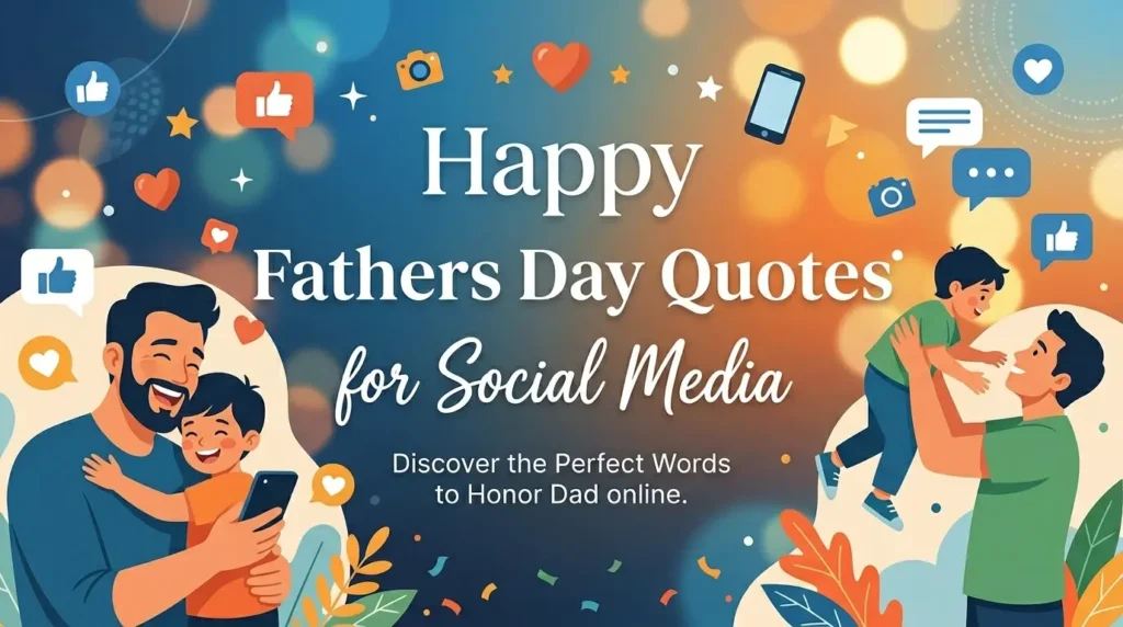 Happy Fathers Day Quotes for Social Media