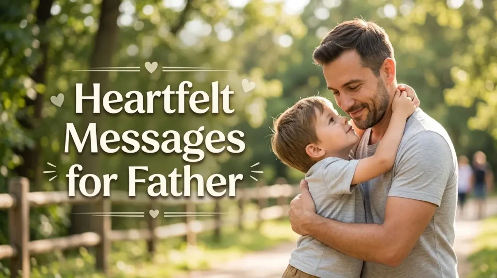 Heartfelt Messages for Father