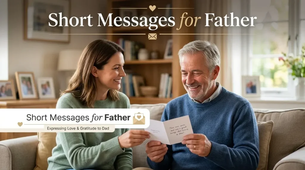 Short Messages for Father