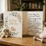 baby messages for cards