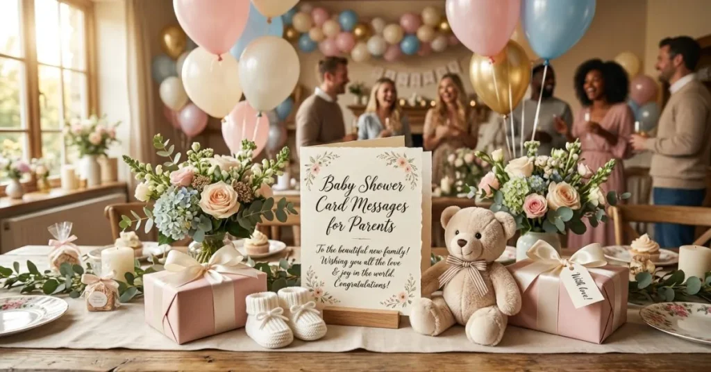 💌 Baby Shower Card Messages for Parents