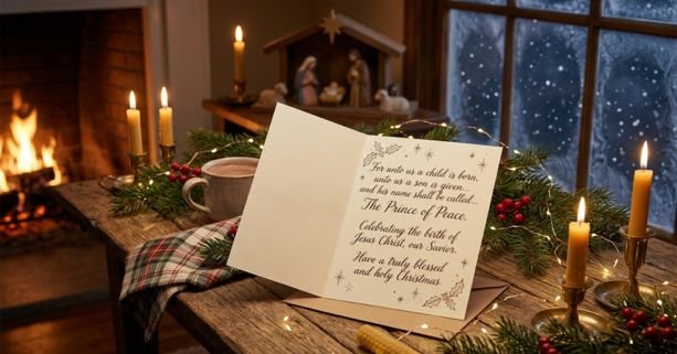 Christian Christmas messages for cards