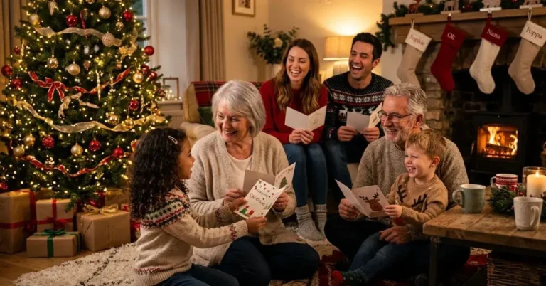 Christmas card messages for family