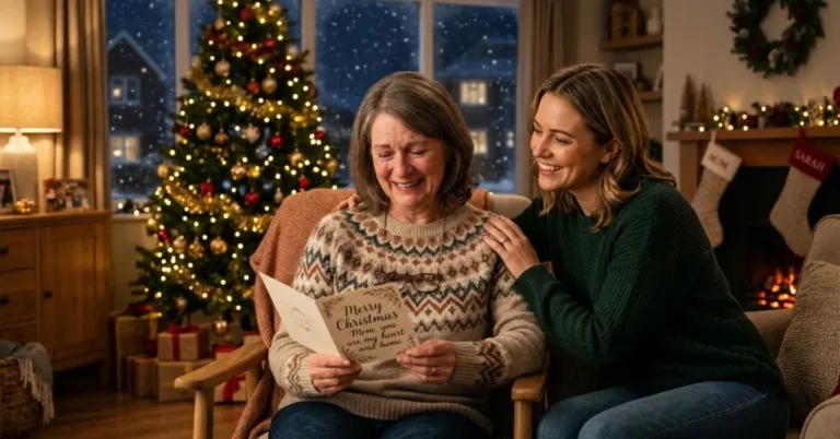 Christmas card messages for mom