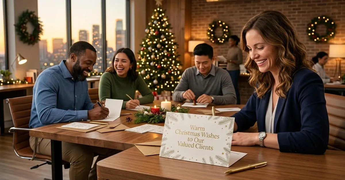 Christmas messages for clients
