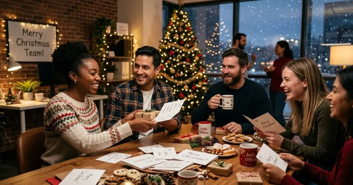 Christmas messages for coworkers