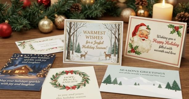 happy holiday messages for cards