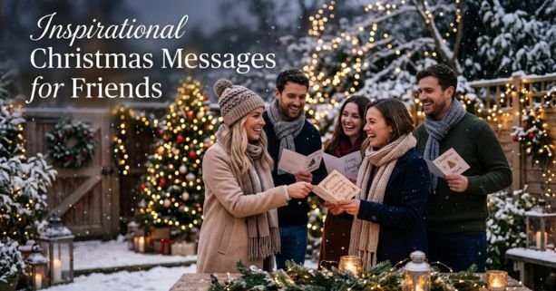 Inspirational Christmas messages for friends