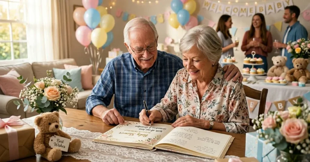 Messages for Baby Shower Book From Grandparents