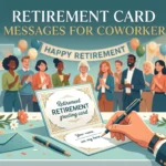 Retirement card messages for coworker