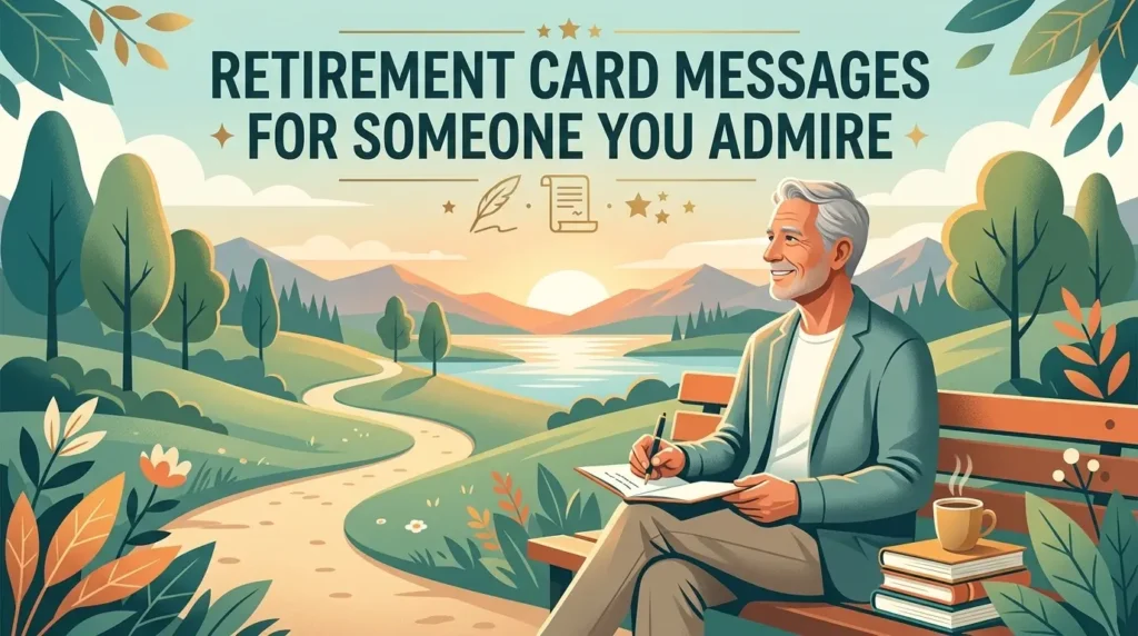 Retirement Card Messages for Someone You Admire