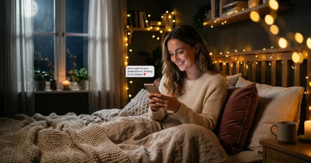 Romantic Good Night Messages for Her