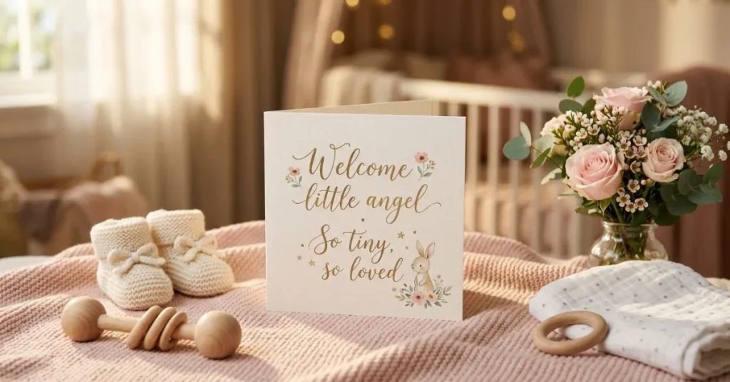 Short Baby Messages for Cards