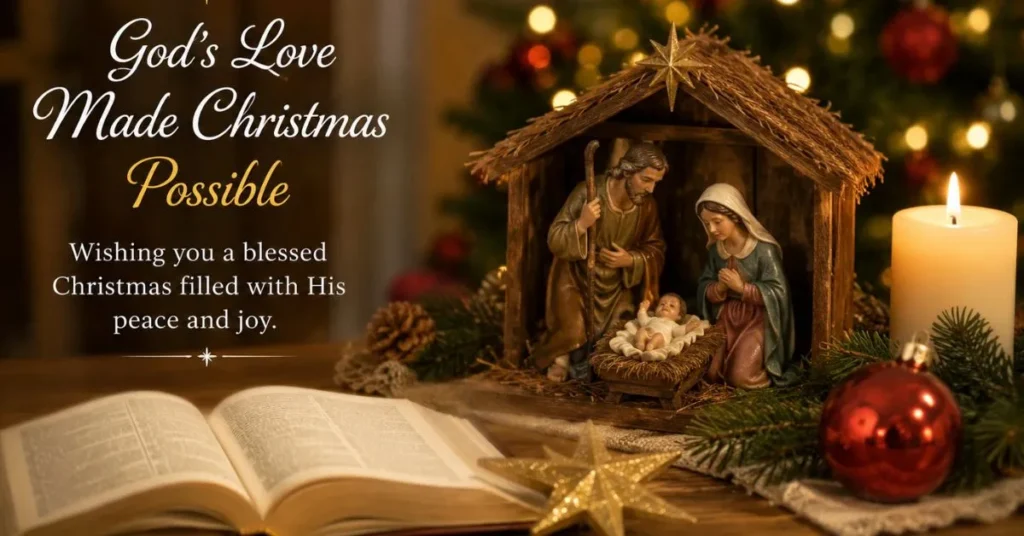 💖 Short Religious Christmas Messages for Cards