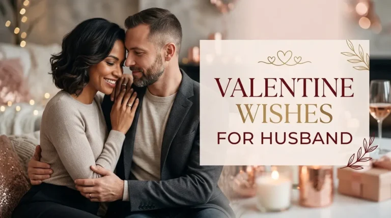 Valentine wishes for husband