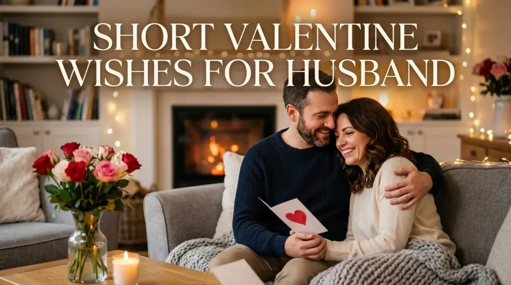 Short Valentine Wishes for Husband