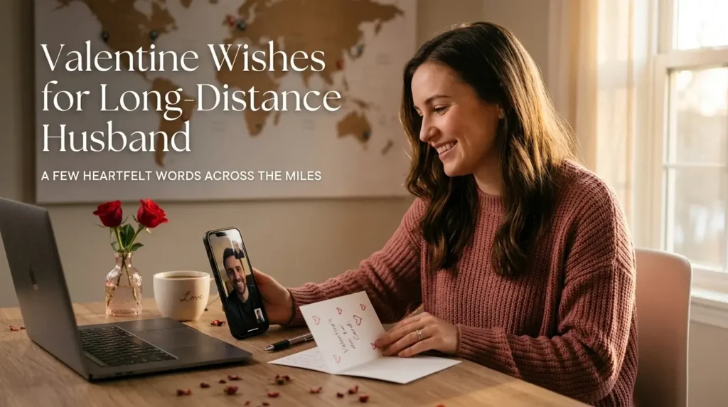 Valentine Wishes for Long-Distance Husband