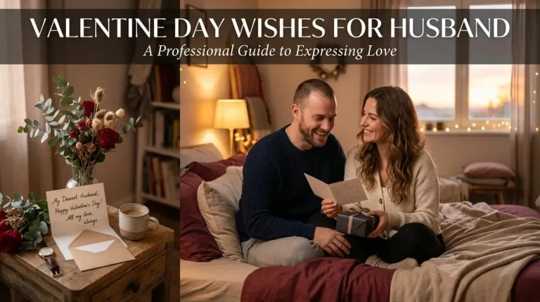 Valentine Day wishes for husband
