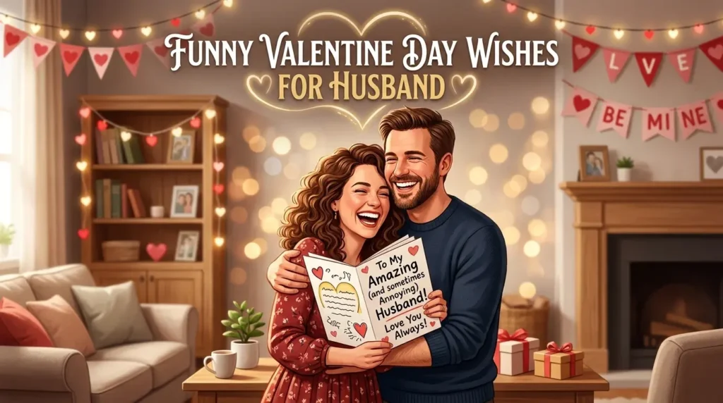 Funny Valentine Day Wishes for Husband